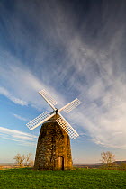 Windmill at Tysoe, Cotswolds Area Of Natural Beauty, UK. January 2016.