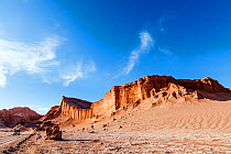 Amphitheatre in Valle de la Luna, near San Pedro de Atacama, Chile. Salar de Atatcama. December 2013.