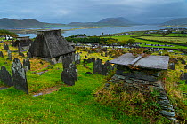 Knightstown Graveyard, Valentia Island, Iveragh Peninsula, County Kerry, Republic of Ireland. September 2015.