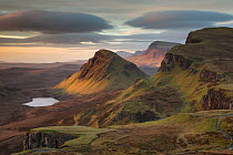 View south from The Quiraing, Trotternish, Isle of Skye, Scotland, April 2014.