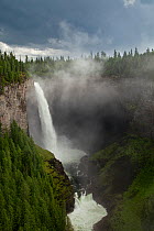 Helmcken Falls in Wells Gray Provincial Park, British Columbia, Canada, August