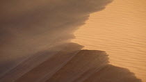 Sand storm, Namib-Nauckluft National Park, Namib Desert, Namibia.