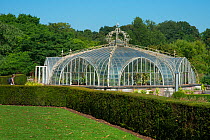 Exterior of Balatkas Greenhouse, Botanic Garden Meise, Belgium, August 2013.