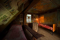 Foresters cabin in the Chernobyl Exlusion Zone, Ukraine September