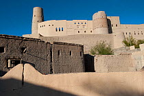Bahla Fortress, the oldest fortress of Oman (13th century), UNESCO World Heritage Site, Sultanate of Oman