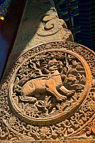 Carvings at Yuantong Buddhist Temple, Kunming, Yunnan, China