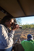 Pupil Tharollo Shaai  during residential photography course organised by Wild Shots Outreach. Kruger National Park, South Africa, June 2017.