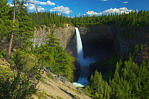 Helmcken Falls,  Wells Gray Provincial Park, British Columbia, Canada, July.