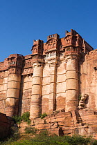 Mehrangarh Fort, located in Jodhpur, Rajasthan, India.