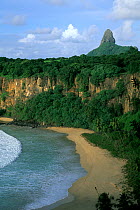Praia do Sancho beach,Fernando de Noronha Marine National Park, Brazilian Atlantic Islands UNESCO World Heritage Site, Pernambuco, Brazil, South Atlantic Ocean