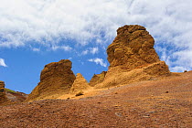 Arid landscape of Deserta Grande, Madeira, Portugal, 2013.