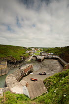 The little harbour at Porth Gain, Pembrokeshire, Wales