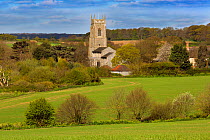 St.Mary The Virgin Church,  Northrepps village, North Norfolk, April.