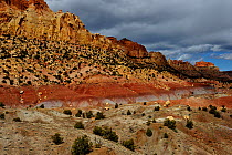 Red Cliffs in Grand Staircase-Escalante National Monument, Utah, USA, March 2014.