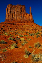 West Mitten Butte, Monument Valley Navajo Tribal Park, Utah-Arizona, USA