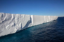 Ross Ice Shelf, the largest ice shelf of Antarctica, near Cape Crozier, Ross Island, Ross Sea, Antarctica  Photographed for The Freshwater Project
