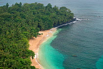 Banana beach, Principe Island UNESCO Biosphere Reserve, Democratic Republic of Sao Tome and Principe, Gulf of Guinea