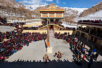 Buddist Mask Festival. Liker Monastery, Liker, Ladakh, India. February.