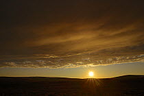 Midnight Sun, Varanger Peninsula, Norway, June 2013.