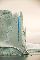 Icebergs from the Jacobshavn glacier or Sermeq Kujalleq , Greenland. July 2012.