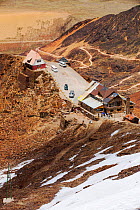 Old ski club hut on the peak of Chacaltaya (5,395m), until 2009 Chacaltaya had a glacier which supported the worlds highest ski lift at over 17,000 feet. The glacier finally disappeared completely in...