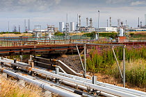 Heavy industry on Teeside, North East England, UK, July 2009.