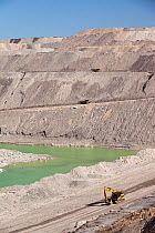 The Beltana number 1 mine, an open cast or drift coal mine managed by Xstrata coal in the Hunter Valley, New South Wales, Australia. February 2010.