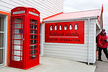 Visitor centre at Port Stanley, the capital of the Falkland Islands February 2014..