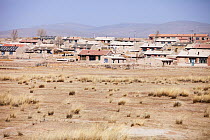 Desertification in Inner Mongolia during severe drought, China, March 2009.