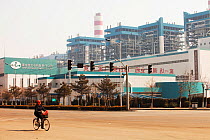 Coal fired power station, north of Beijing, China. March 2009. In 2008 China officially became the worlds largest emitter of greenhouse gases.