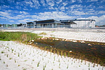 New multimillion dollar desalination plant, built to provide drinking water to cities in Australia during  drought which lasted from 1996-2011, Sydney, Australia, February 2010.