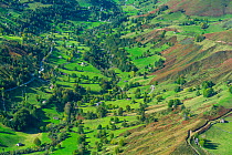 View from Mirador de Covalruyu, Miera Valley, Cantabria, Spain. October 2017.