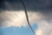 Water spout caused by a severe thunder storm over Sivota, Greece. June 2014