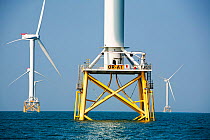 The Ormonde Offshore Wind Farm, Barrow-In-Furness, Cumbria, England, UK. September 2011