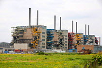 Dismantling of Chapelcross nuclear power station, near Annan Scotland, UK. June 2008
