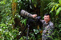 Portrait of Chinese Photographer Wei Jun, Tongbiguan Nature Reserve, Dehong Prefecture, Yunnan province, China, May 2017.