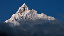 Miancimu Peak, 6054 m, Meili Snow Mountain National park, a Sacred mountain for Tibetan Buddhists, Yunnan, China, October 2017.