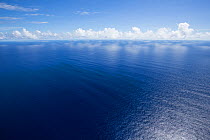 Calm conditions  on the Indian Ocean near  Mauritius