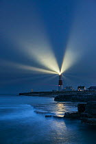 Portland Bill Lighthouse, Isle of Portland, Dorset, England, UK. May 2012.