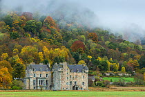 Castle Menzies, Aberfeldy, Perthshire, Scotland, UK. October, 2013.