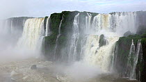 View of Iguazu Falls, Iguazu National Park, Brazil, September 2016. Hellier