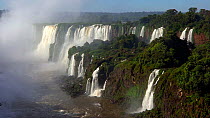 Wide angle shot of Iguazu Falls, Iguazu National Park, Brazil, September 2016. Hellier