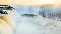 Timelapse of Iguazu Falls, Iguazu National Park, Brazil, September 2016. Hellier