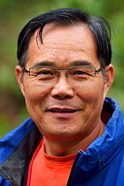 Portrait of Award-winning Photographer and Professor Sun Jinqiang, Tangjiahe National Nature Reserve, Qingchuan County, Sichuan province, China