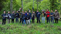 The whole team from the Wild Wonders of China Pioneer mission to Tangjiahe National Nature Reserve, Qingchuan County, Sichuan province, China