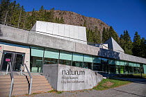 Naturum High Coast Visitor Centre, High Coast World Heritage Site, Vasternorrland, Sweden. August, 2018.