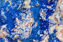Azurite / Chessylite, soft, deep blue copper mineral