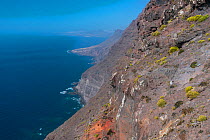 Mirador del Balcon lookout, La Aldea de San Nicolas municipality, Gran Canaria Island, The Canary Islands, August 2018.