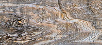 Close-up of marble bedrock. Lahko National Park, Fjell, Norway, July.