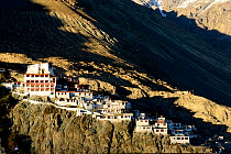 Diskit monastery at 3125 meters altitude), Nubra Valley. Ladakh, India, September 2018.